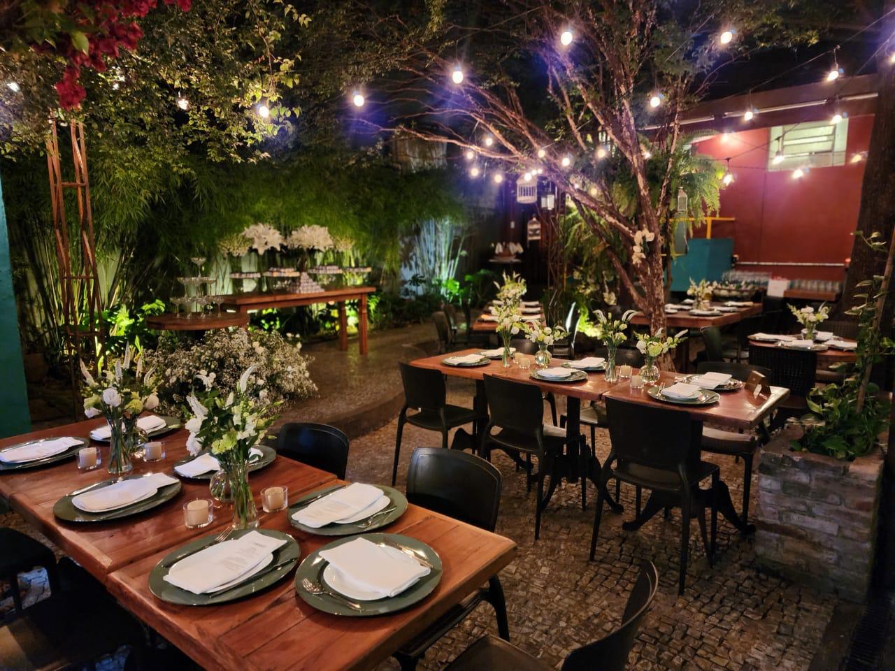 Ambiente do Paradiso Restaurante